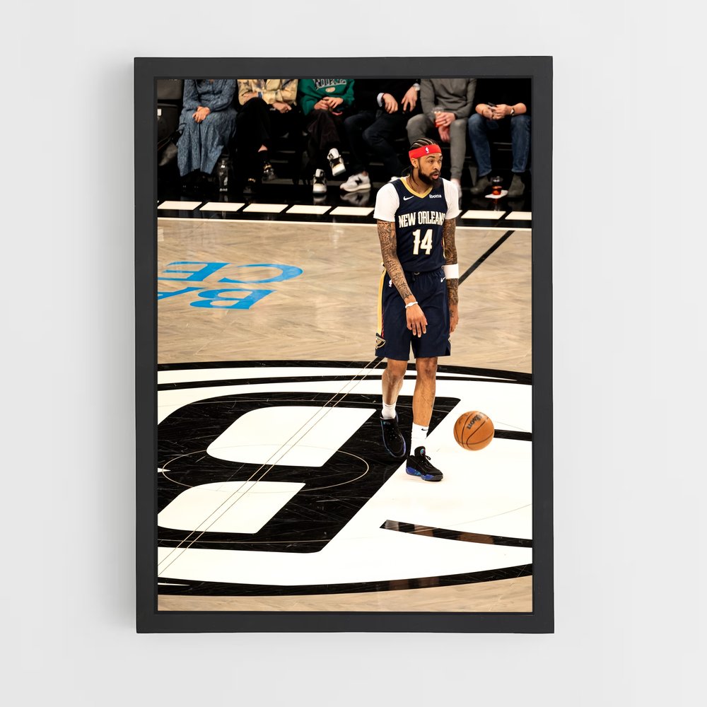 Poster Brandon ingram – affiche Basketball (vue 2)
